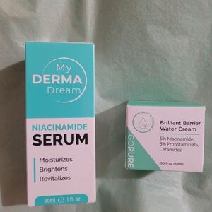 Niacinamide Serum - White and Teal